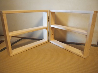 飾り棚 完成